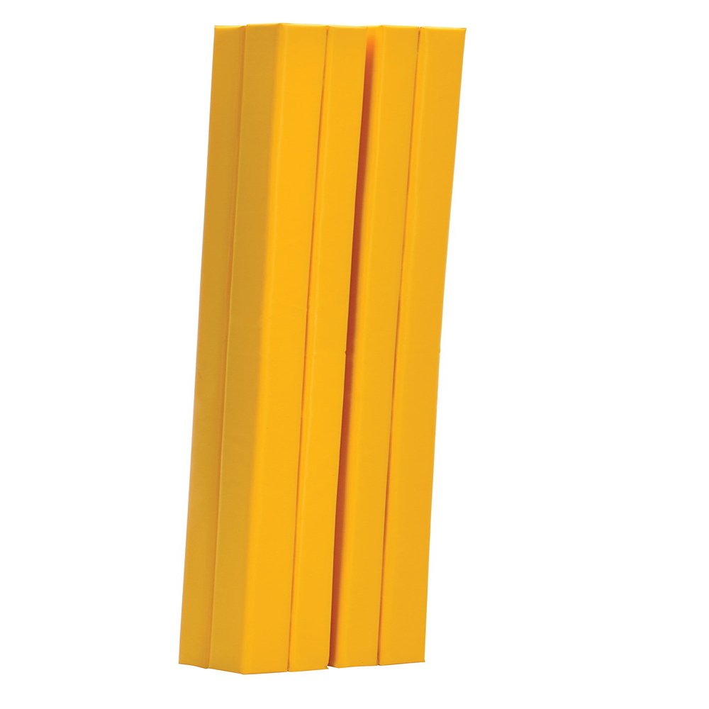 Vestil V-PAD-I-67-Y Vinyl Column Protective Pad I-Beam 6 Ft. x 7 in. Yellow