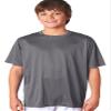 A4 Big Boys' Performance Interlock T-Shirt Graphite