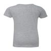 Next Level Big Girls Princess Rib Knit Softness T-Shirt, Heather Gray, Large view 3