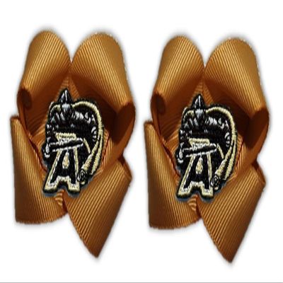 Army Toddler Bow Pair