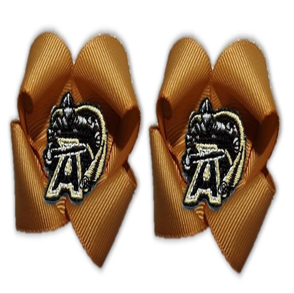 Army Toddler Bow Pair