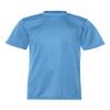 C2 Big Boy's Plain Crew Neck Sports Performance T-Shirt, X-Large, Columbia Blue view 1