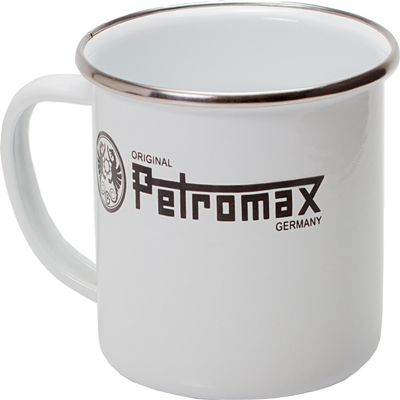 PETROMAX 12679 Enamel Mug, White
