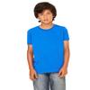 Bella Canvas Big Girls Side Seamed Crewneck T-Shirt, True Royal, Small view 1