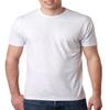 Next Level Men's Rib Collar Tri Blend T-Shirt, Heather White, Large view 1