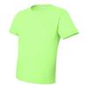 Jerzees Men's Shoulder To Shoulder Taping T-Shirt, Large, Neon Green view 1