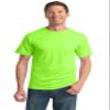 Jerzees Men's Shoulder To Shoulder Taping T-Shirt, Large, Neon Green view 3