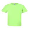 Jerzees Men's Shoulder To Shoulder Taping T-Shirt, Large, Neon Green view 4