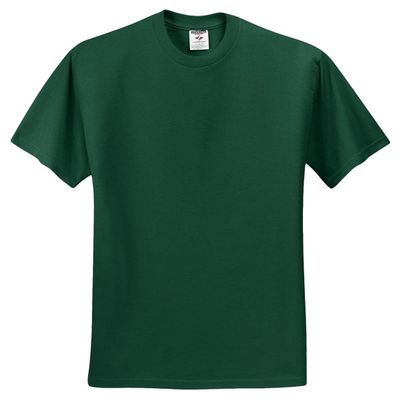 Jerzees Men's Taping T-Shirt, Forest Green, Small