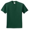 Jerzees Men's Taping T-Shirt, Forest Green, Large view 1