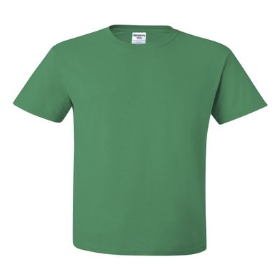 Jerzees Men's Taping T-Shirt, Kelly, Large