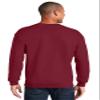 Gildan Men's Heavy Blend Crewneck Waistband Sweatshirt, Garnet, XX-Large view 2