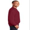 Gildan Men's Heavy Blend Crewneck Waistband Sweatshirt, Garnet, XX-Large view 3