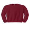 Gildan Men's Heavy Blend Crewneck Waistband Sweatshirt, Garnet, XX-Large view 4
