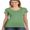 Bella Canvas Women's Semi Relaxed Fit T-Shirt, Solid White Triblend, Small view 2