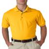 Gildan Men's DryBlend Preshrunk Short Sleeve Polo Shirt, Large, Gold view 1