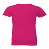 Next Level Big Girls Princess Rib Knit Softness T-Shirt, Raspberry, X-Small view 3