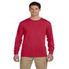 Jerzees Men's Two Eedle Hemmed Bottom T-Shirt,True Red,XX-Large view 1