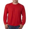 Jerzees Men's Two Eedle Hemmed Bottom T-Shirt,True Red,XX-Large view 2
