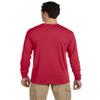 Jerzees Men's Two Eedle Hemmed Bottom T-Shirt,True Red,XX-Large view 4
