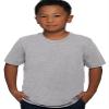 Next Level Big Boys Tri Blend Baby Rib Soft T-Shirt, Premium Heather, Large view 1