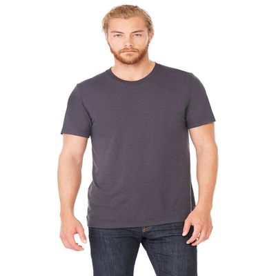 Bella Perfect Tri-Blend Fashionable T-Shirt, Solid Dark Grey Triblend, Medium