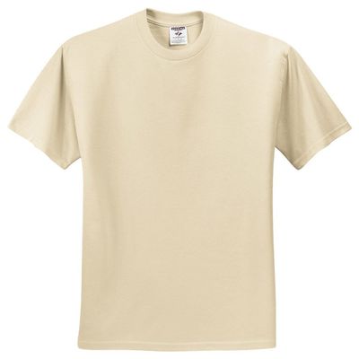 Jerzees Men's Taping T-Shirt, Sandstone, Medium