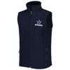 Dunbrooke Men's Navy Dallas Cowboys Circle Archer Softshell Full-Zip Vest view 2