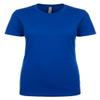 Next Level Women's 1X1 Rib Collar Jersey T-Shirt, Royal, X-Large view 1