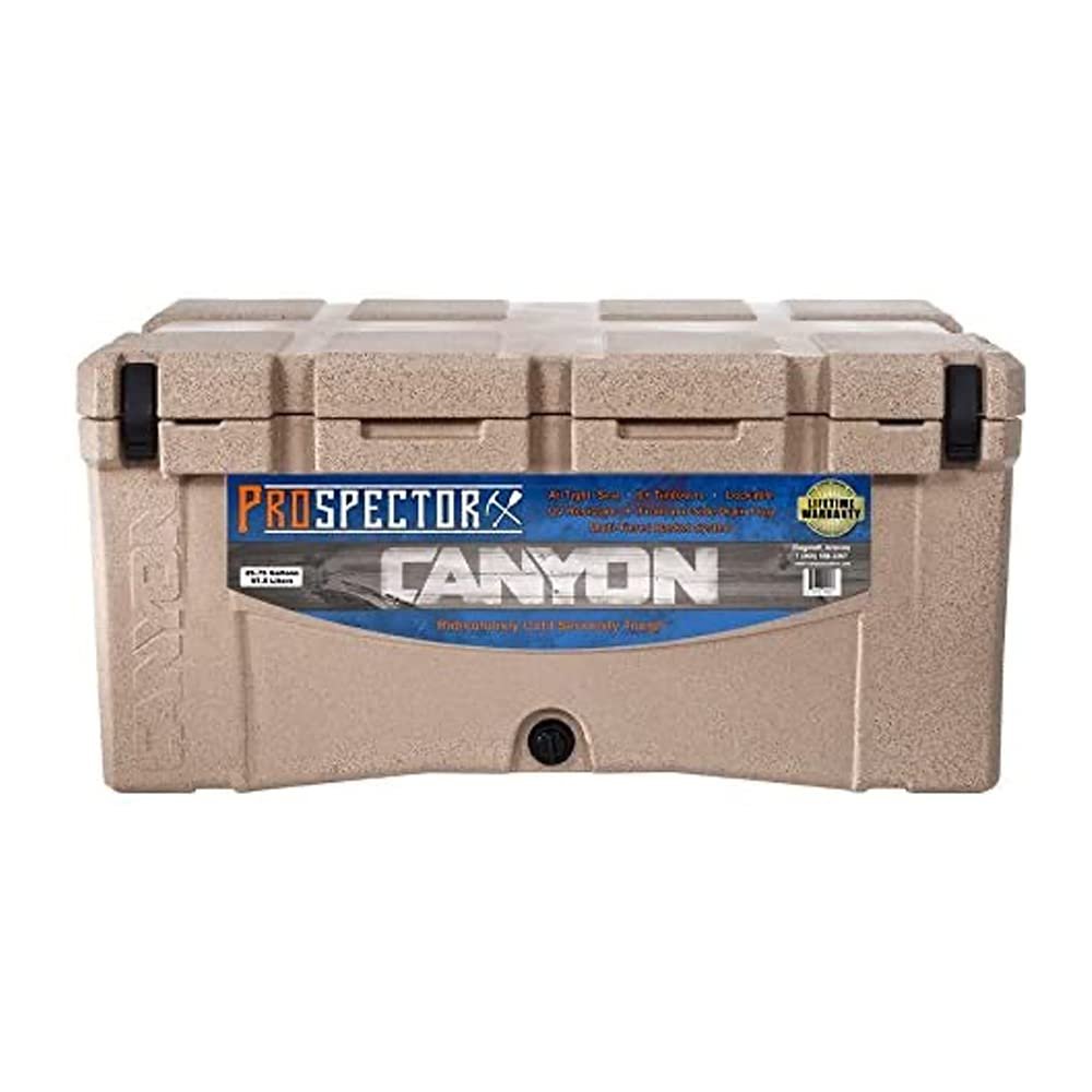 100 Qt. Prospector Rotomolded Cooler Color: Sandstone