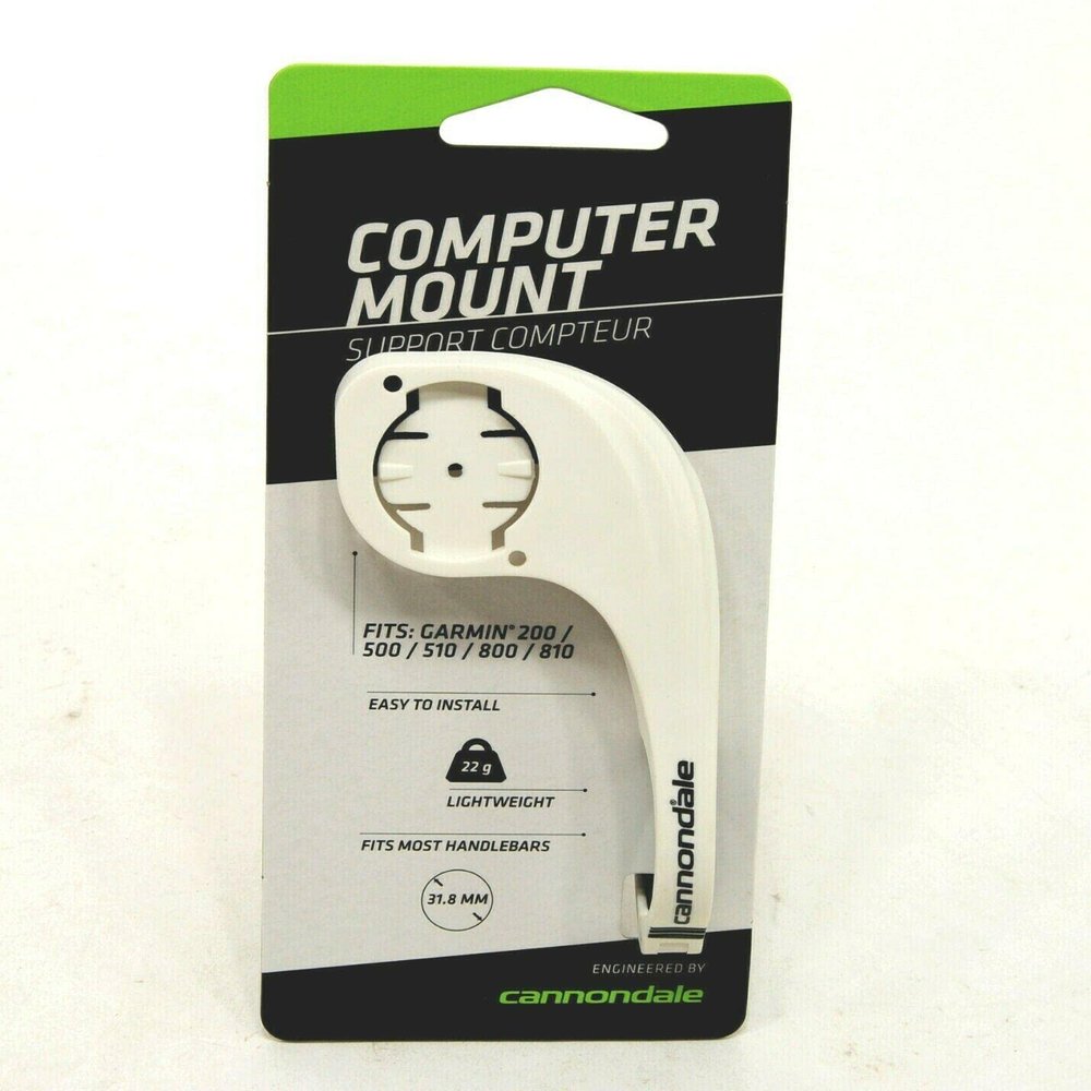 Cannondale Bicycle Computer Mount -CU4064OS (White)