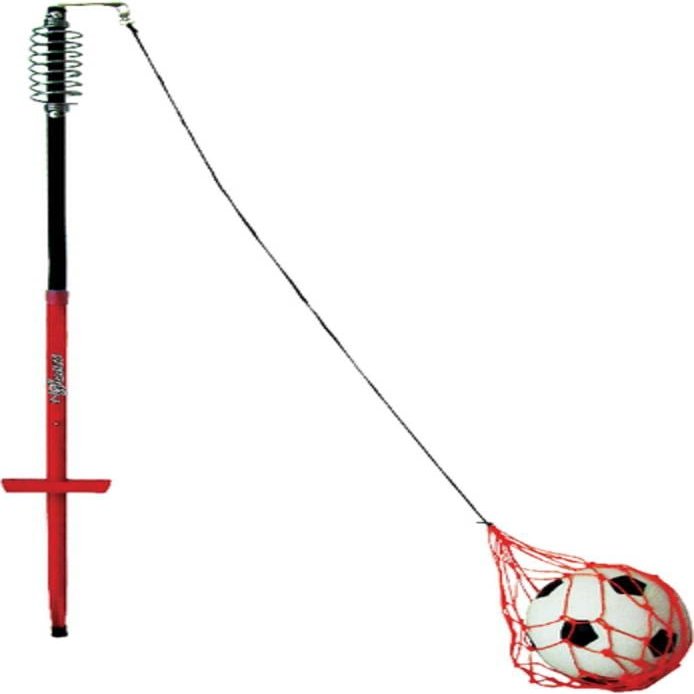 VEDES Grohandel GmbH - Ware New Sports Football Trainer Set, Rod and Ball