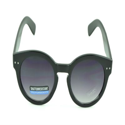 Belle Donne - Women's Unique and Stylish Fashion Sunglasses - Round Sunglasses for Women and Girls Trendy Ladies Sunglasses UV Protection Polarized Plastic Girls Sunglasses - Black3