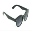 Belle Donne - Women's Unique and Stylish Fashion Sunglasses - Round Sunglasses for Women and Girls Trendy Ladies Sunglasses UV Protection Polarized Plastic Girls Sunglasses - Black3 view 3