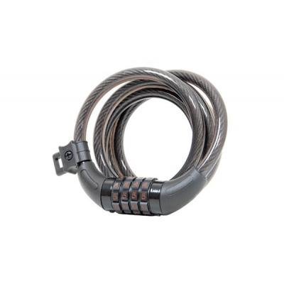 Massi 30902 Panther Bicycle Lock, Black/White, 10X1500MM