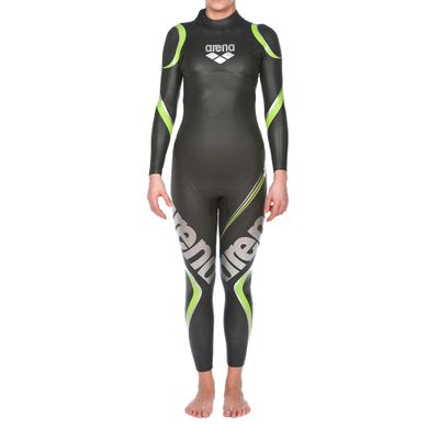 Arena Triwetsuit Carbon Wetsuit, Black, X-Small