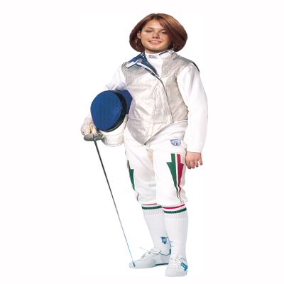 Radical Fencing RF PBT INOX, Washable Electric Fencing Foil Jacket, Lame, Women's (42", Right Handed)