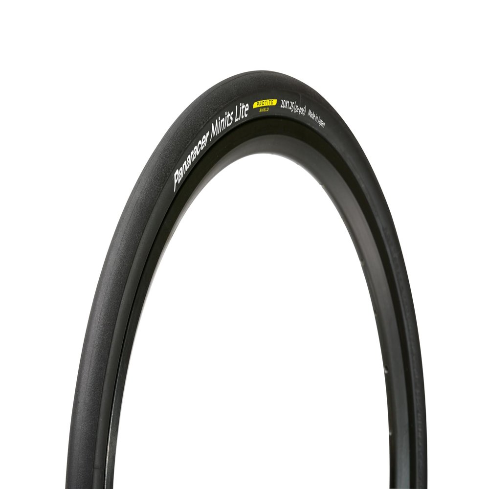 Panaracer F20125BAX-MNL4 Clincher Tire, 7.9 x 0.5 inches (20 x 1.25 cm), Black (for Small Folding Bicycles, City Rides, Commutes)