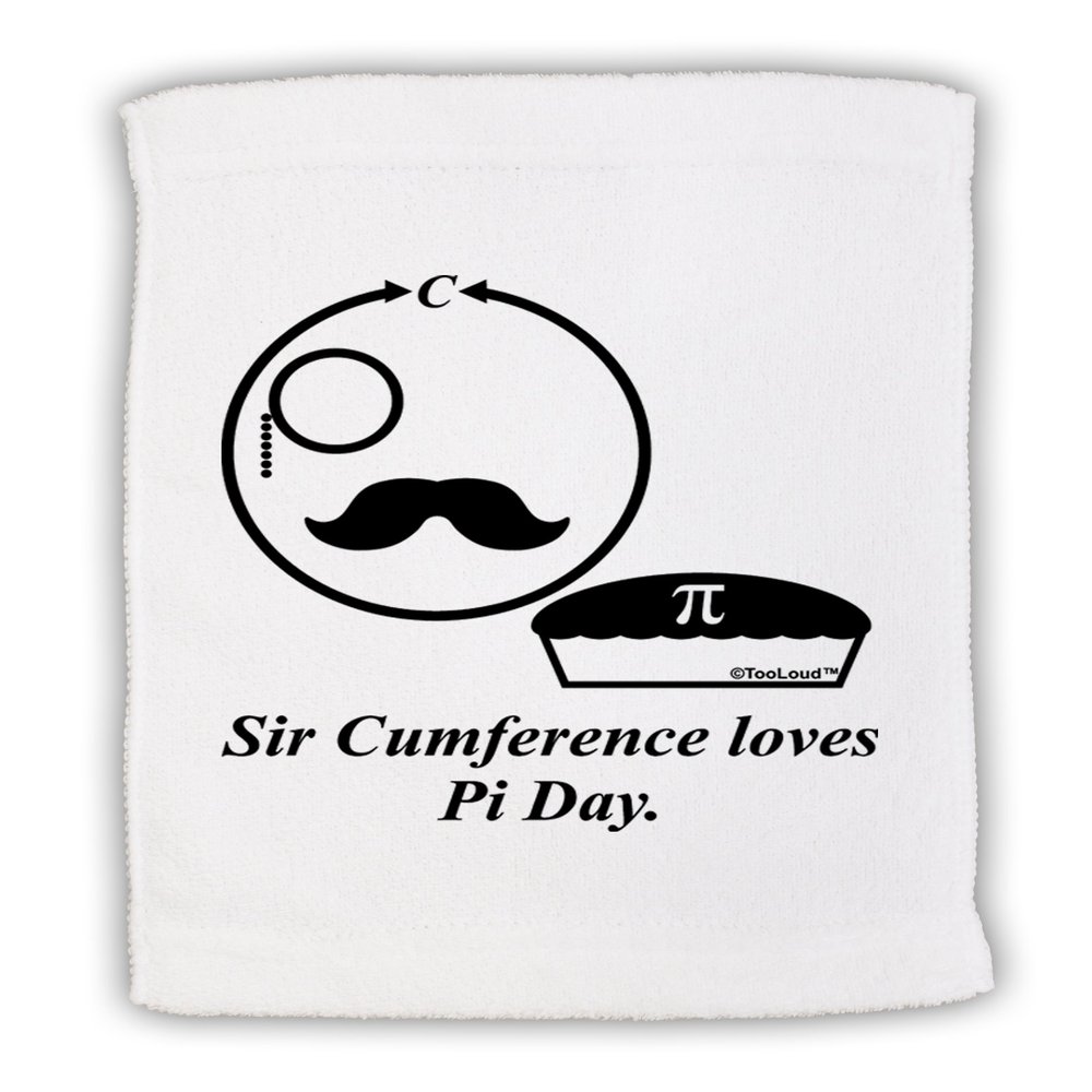 TOOLOUD Sir Cumference Loves Pi Day Micro Terry Sport Towel 15" x 22"