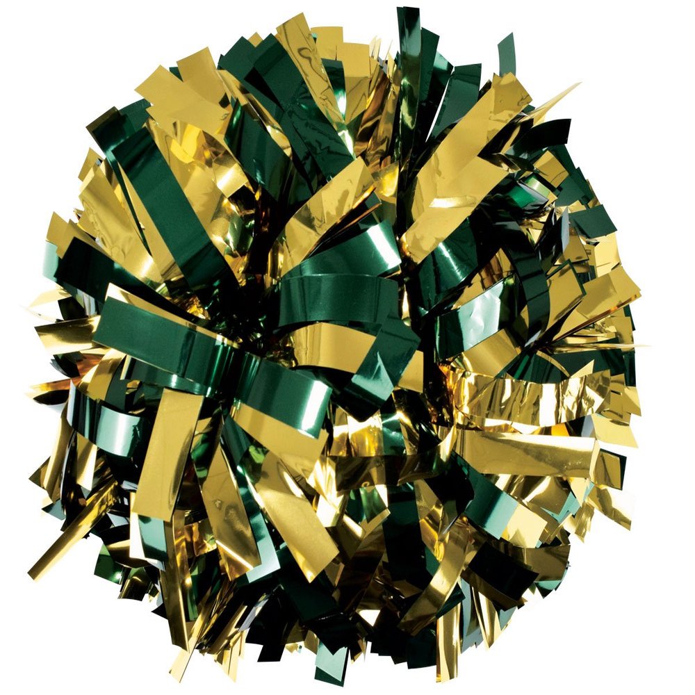 chass 1 in-Stock 2-Color Metallic Pom (Sold Individually) MGR/MGO