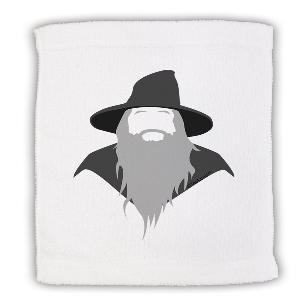 TOOLOUD Grey Wizard Micro Terry Sport Towel 15" x 22"