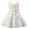 ASHERANGEL Girls 3D Flower Formal Wedding Bridesmaid Party Dress Age 1-9 Years White view 1