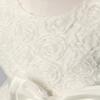 ASHERANGEL Girls 3D Flower Formal Wedding Bridesmaid Party Dress Age 1-9 Years White view 3