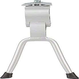 MSW Bike Premium Kickstand, Stable Double-Leg Stance, Strong Lightweight Aluminum, Fits 26 inch & 700c Bikes, Includes Top Mounting Plate, Silver