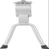 MSW Bike Premium Kickstand, Stable Double-Leg Stance, Strong Lightweight Aluminum, Fits 26 inch & 700c Bikes, Includes Top Mounting Plate, Silver