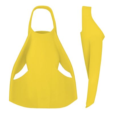 FINIS Edge Swim Fins for Men & Women - 100% Silicone Training Fins - Build Leg Strength & Endurance - Small
