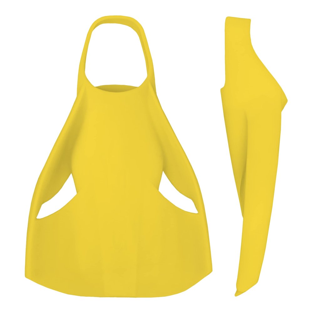 FINIS Edge Swim Fins for Men & Women - 100% Silicone Training Fins - Build Leg Strength & Endurance - Small