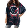 Littlearth NFL Houston Texans Caftan Flower, Team Color, 32" x 42" view 1