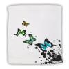 TOOLOUD Splatter Butterflies AOP Micro Terry Sport Towel 11"x8" All Over Print view 1