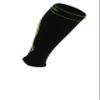 Bridgedale Unisex Merino Fusion Winter Sport Calf Sleeve, Small, Black/Fluro with Sock Ring view 1
